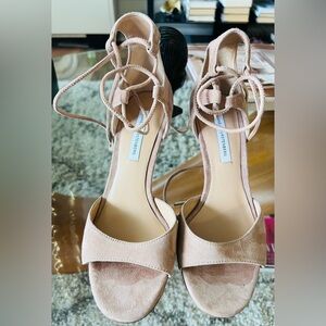Diane von Furstenberg Suede Heels